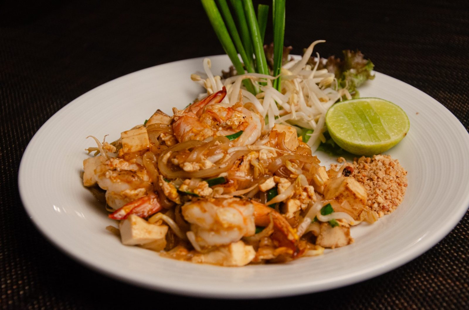 Pad Thai with prawns at Albatross Café