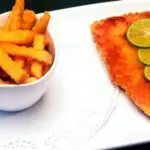 Chicken Milanese & French Fries 
