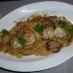Fettucine Shrimps & Mushrooms 