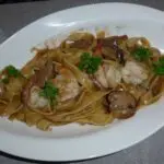 Fettucine Shrimps & Mushrooms 